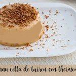 nougat panna cotta with thermomix