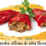 Peppers stuffed with mushrooms with Thermomix