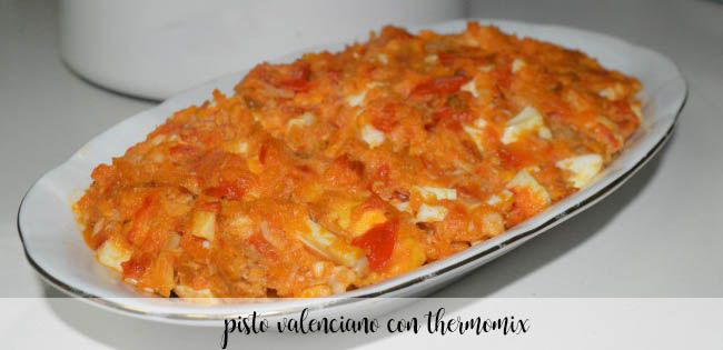 Valencian pisto with Thermomix