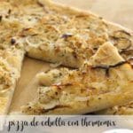 Onion pizza with Thermomix