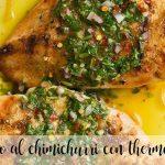Chimichurri chicken in the Thermomix