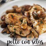 Chicken with mushrooms in the Thermomix