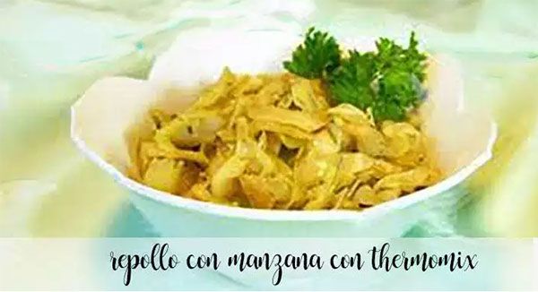 cabbage with apple with thermomix