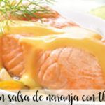 Salmon in orange sauce with thermomix