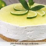 Mojito cheesecake with thermomix