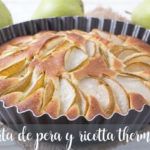 Pear and ricotta cake with Thermomix