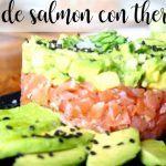 Salmon tartare with Thermomix