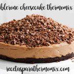 Toblerone cheesecake with thermomix