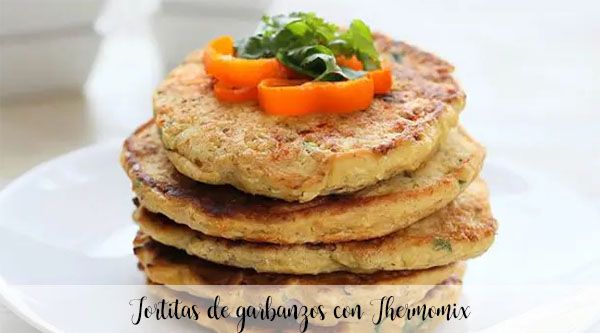 Chickpea pancakes with Thermomix