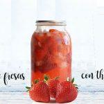 strawberry water with thermomix