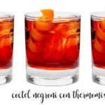 negroni cocktail with thermomix