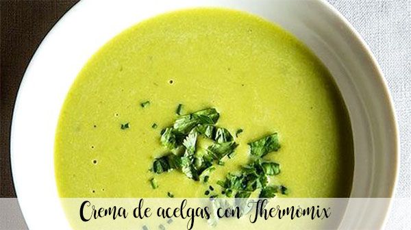 Swiss chard cream with Thermomix