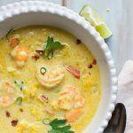 Thai cream with prawns in the Thermomix