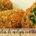 Swiss chard croquettes with Thermomix