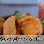 Salmorejo croquettes with thermomix