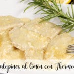 Lemon escalopes with Thermomix