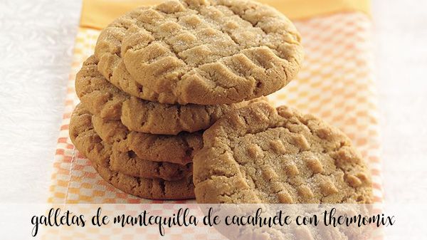 Peanut butter cookies with Thermomix