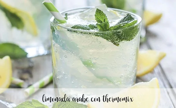 Arabic lemonade with mint with Thermomix