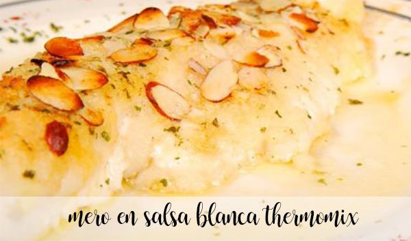 Grouper in white sauce with Thermomix