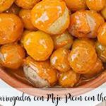 wrinkled potatoes with mojo picon with thermomix