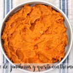 carrot puree and cheeses with thermomix