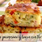 parmesan and bacon quiche with thermomix
