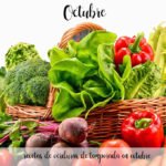 seasonal vegetable recipes in October