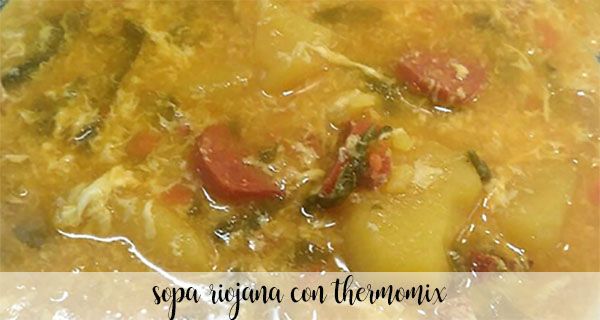 Riojan soup with Thermomix