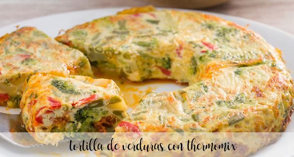vegetable omelette with thermomix