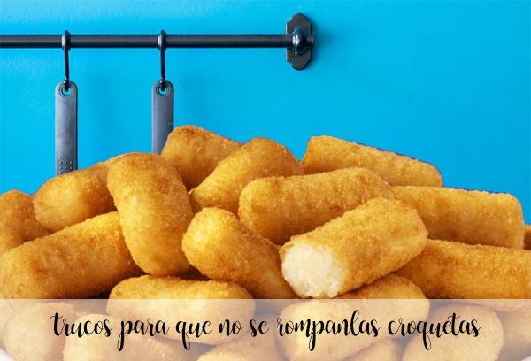 Tricks so that the croquettes do not break when frying them