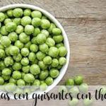 20 recipes with peas with Thermomix