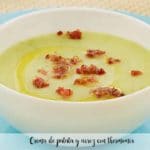 Potato and rice cream with thermomix