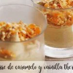 Caramel and vanilla mousse with Thermomix