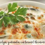 Swiss chard with béchamel sauce with Thermomix