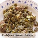 Artichokes with beans with Thermomix