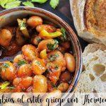 Greek-style beans with Thermomix