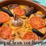Baked rice with thermomix