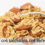Rice with sausages with Thermomix