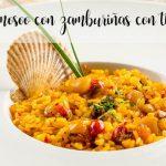 Creamy rice with scallops with thermomix