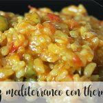 Mediterranean rice with Thermomix