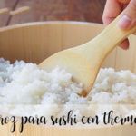 Japanese sushi rice with Thermomix