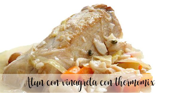 Tuna in vinaigrette with Thermomix