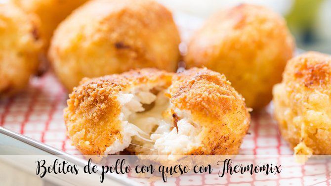 Chicken balls with cheese with Thermomix