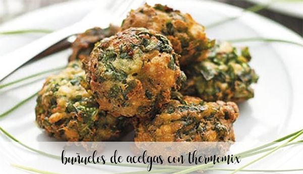 Chard fritters with Thermomix