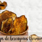 Eggplant chips with thermomix