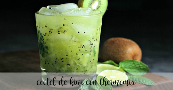kiwi cocktail with thermomix