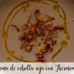 Red onion cream with Thermomix
