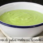Green bean cream with Thermomix