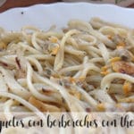 Spaghetti with cockles with Thermomix