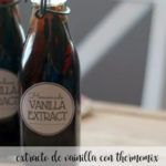 vanilla extract with thermomix
